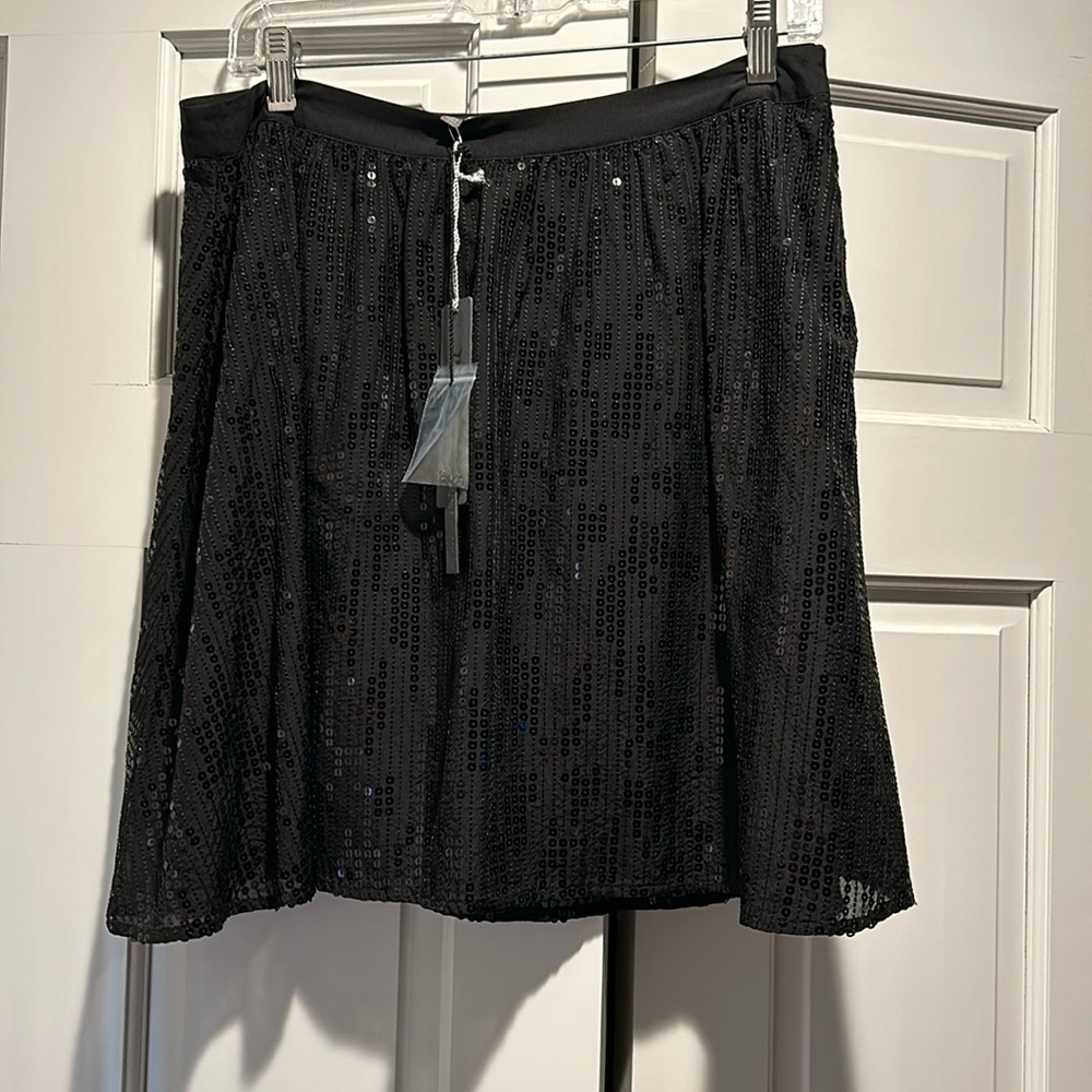 NWT Michael Stars sequin mini skirt.